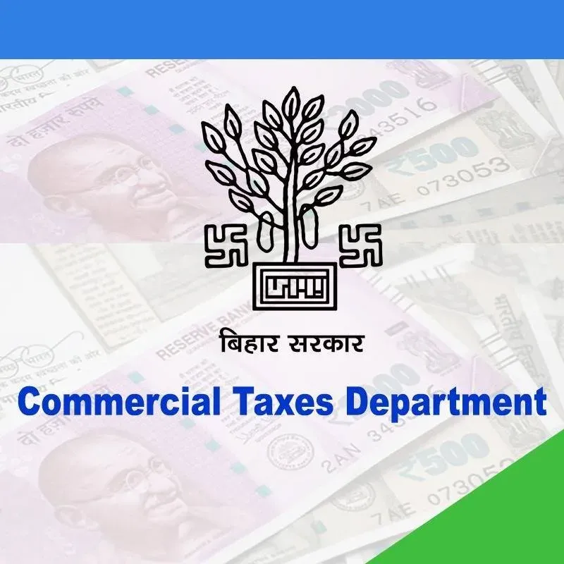 Infographic showing Bihar revenue gap and GST compensation mechanism